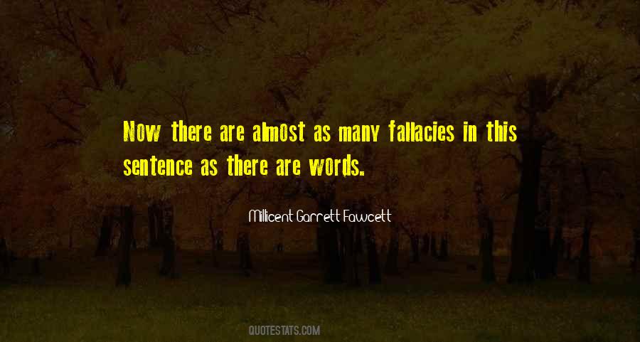 Fallacy Fallacy Quotes #684839