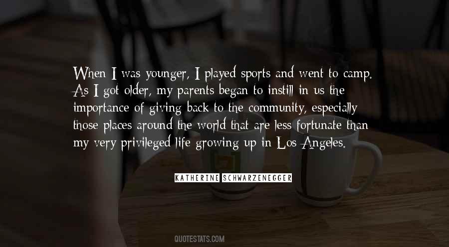 Quotes About Life Growing Older #601722