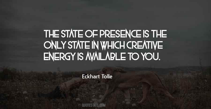 Creative Energy Quotes #632703