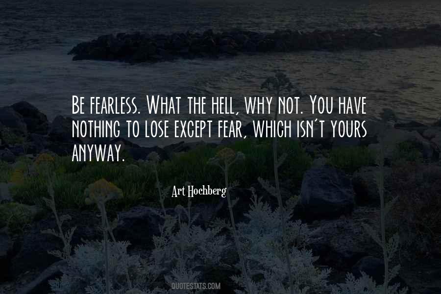 Quotes About Fearless #108935