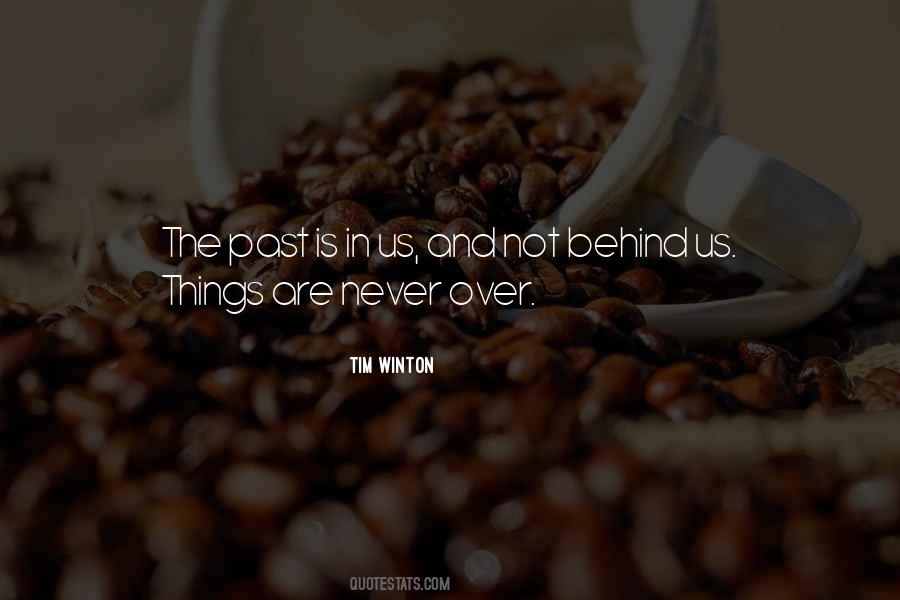 Never Over Quotes #1600417