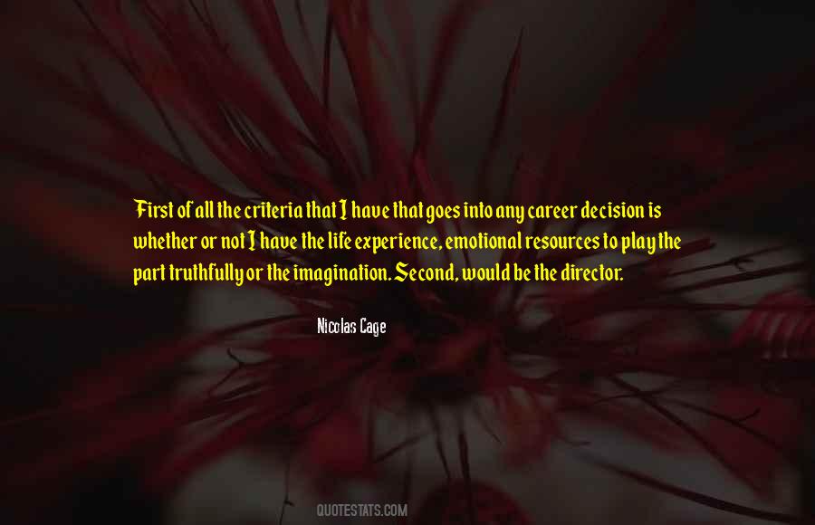 Career Decision Quotes #506380