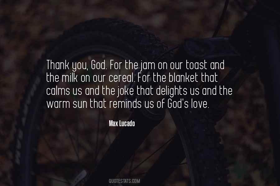 Quotes About Thank You God #1561535