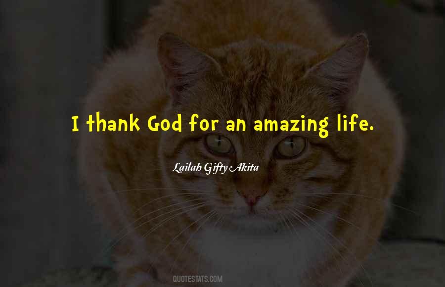 Quotes About Thank You God #221812