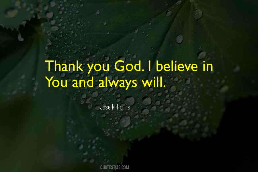 Quotes About Thank You God #700240