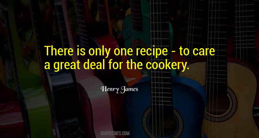 Quotes About Cookery #1130756
