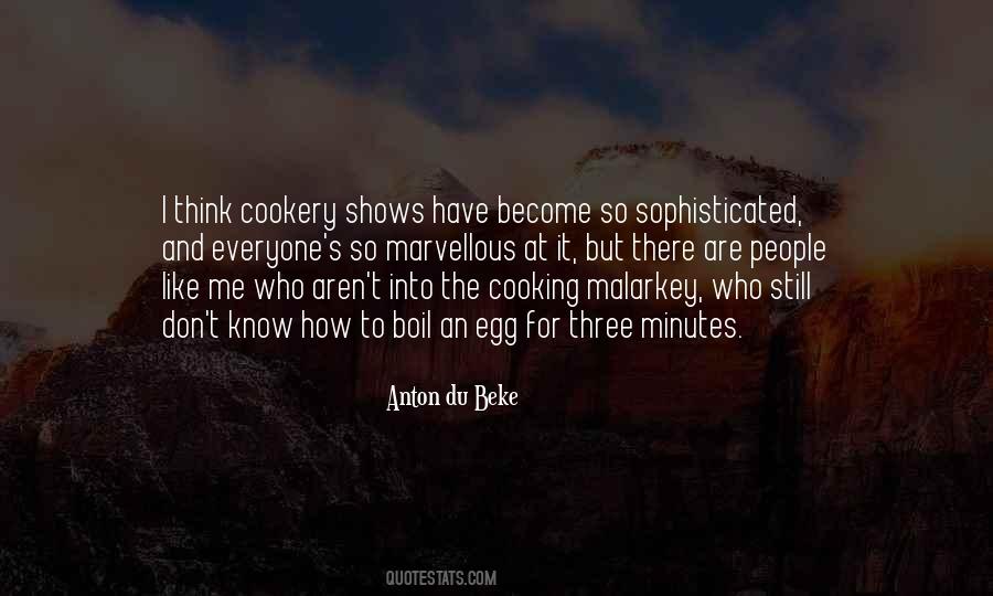 Quotes About Cookery #1386057