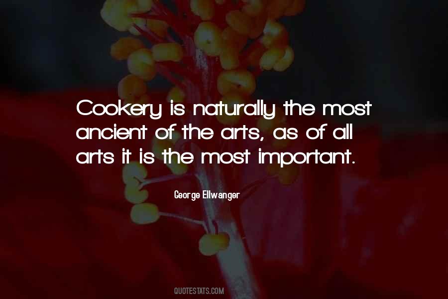 Quotes About Cookery #1413949