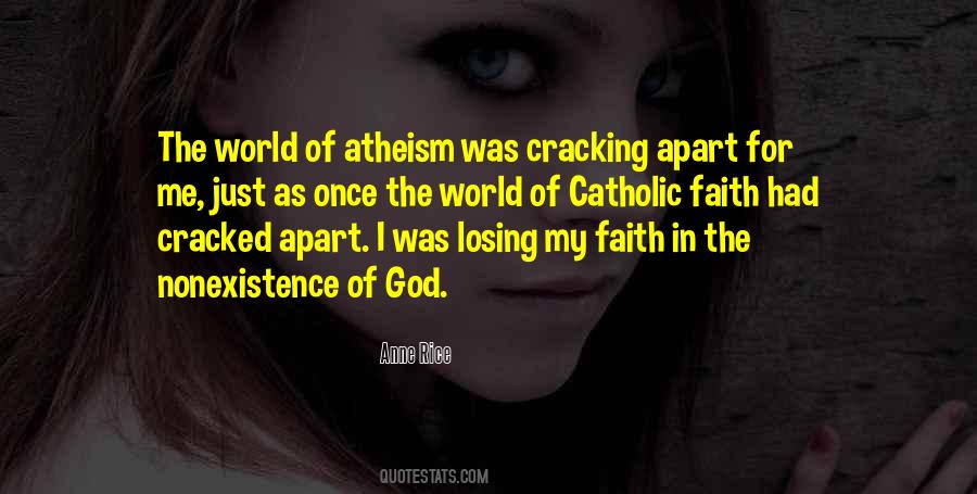 Quotes About Losing Faith #991282