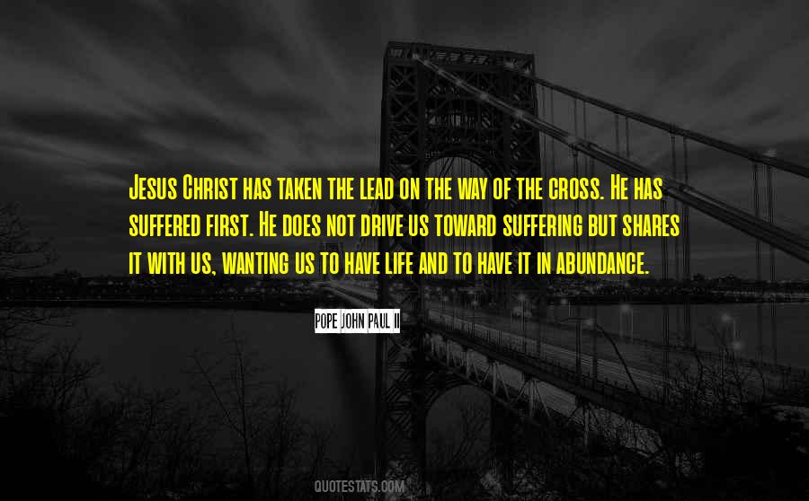 Quotes About Jesus Christ On The Cross #1756393