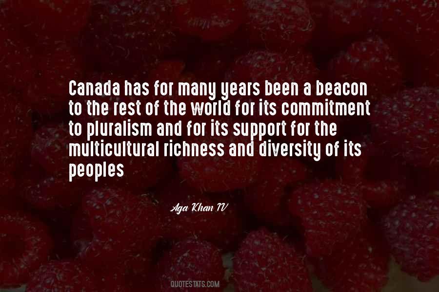 Quotes About Canada's Diversity #869625