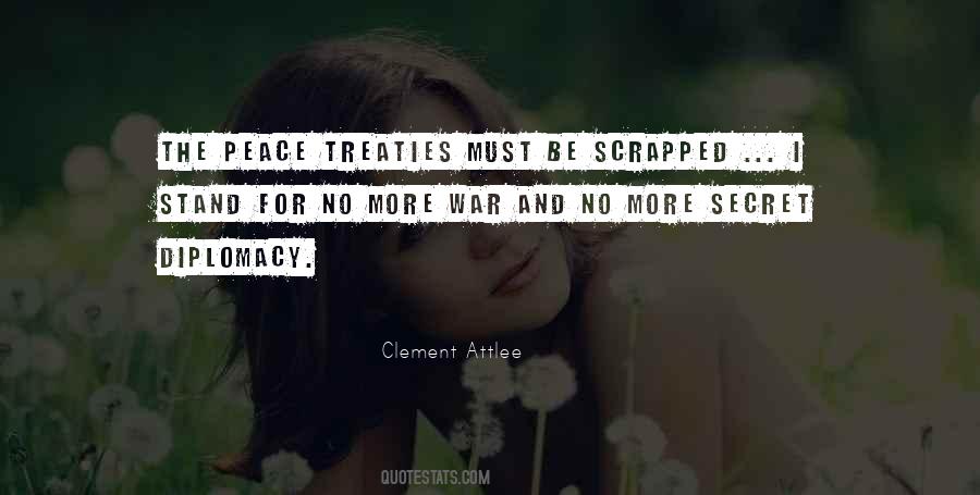 Peace Treaties Quotes #37339