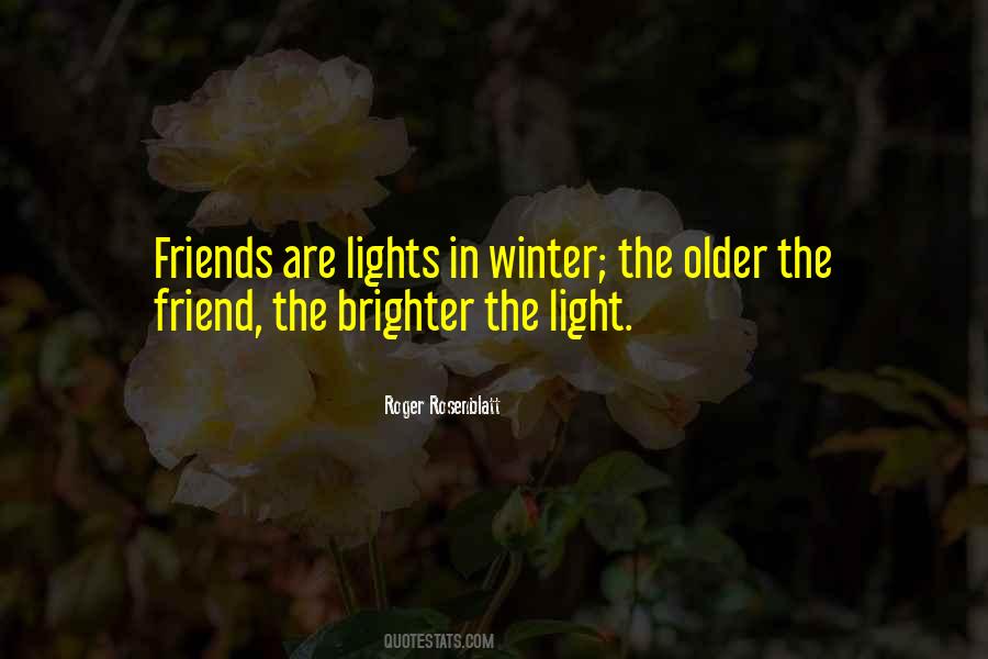 Quotes About Older Friends #206815