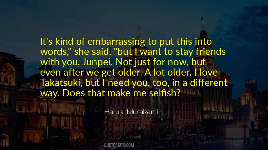 Quotes About Older Friends #825019