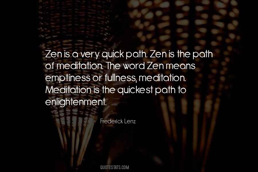 Path Of Enlightenment Quotes #613799