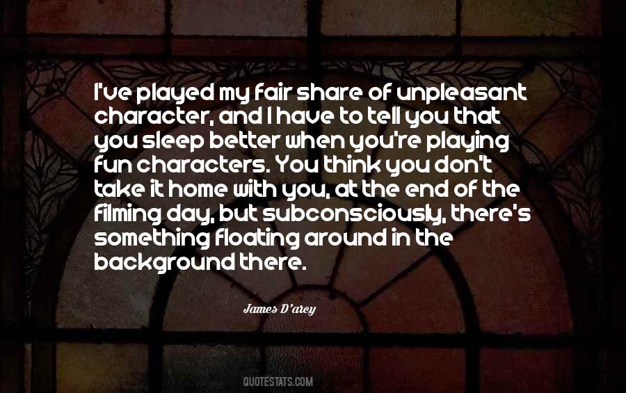 Quotes About Not Playing Fair #451215