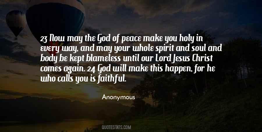 Quotes About God And Peace #11335