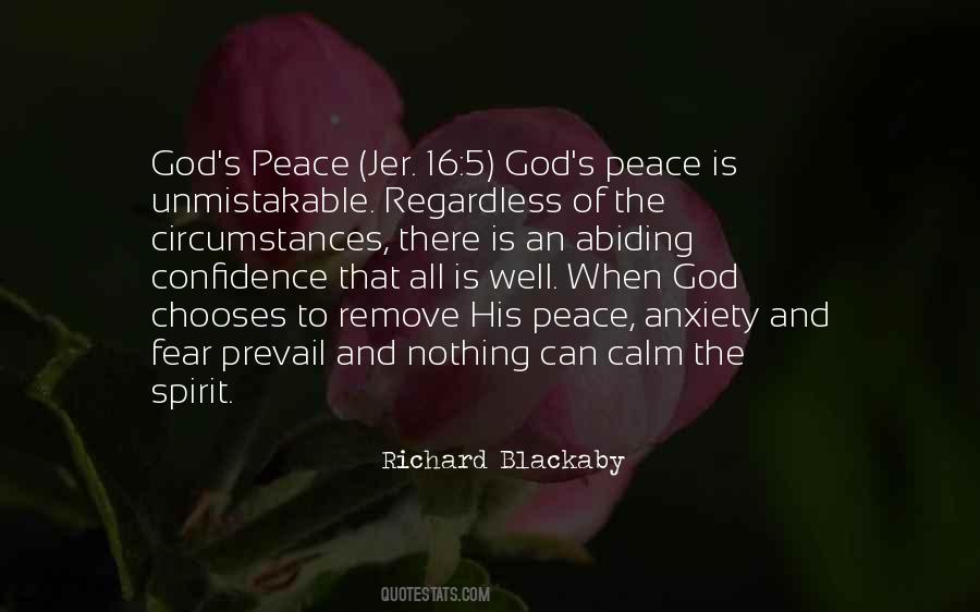 Quotes About God And Peace #76357