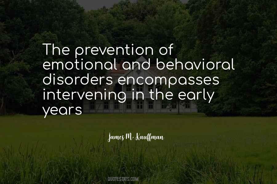 Quotes About Behavioral Disorders #414775
