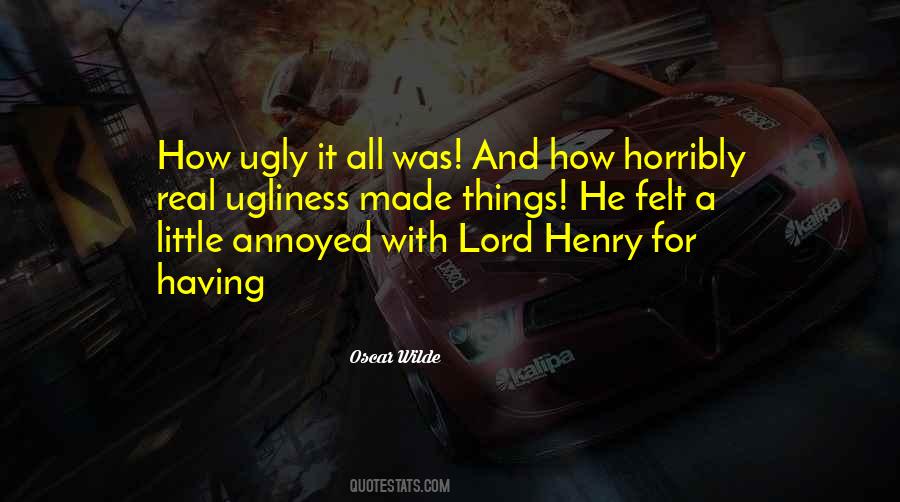 Quotes About Lord Henry #1358805