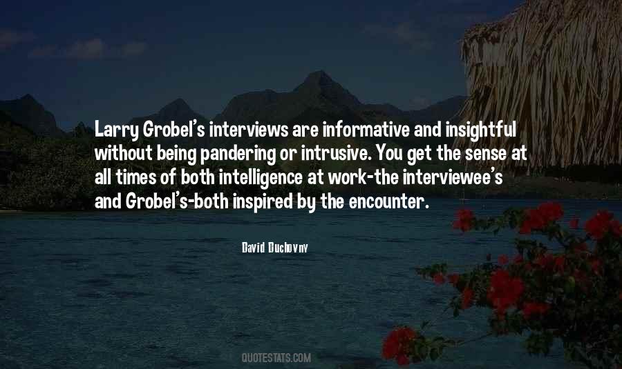Being Informative Quotes #28691