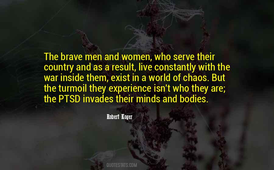 Quotes About Post Traumatic Stress Disorder #77423