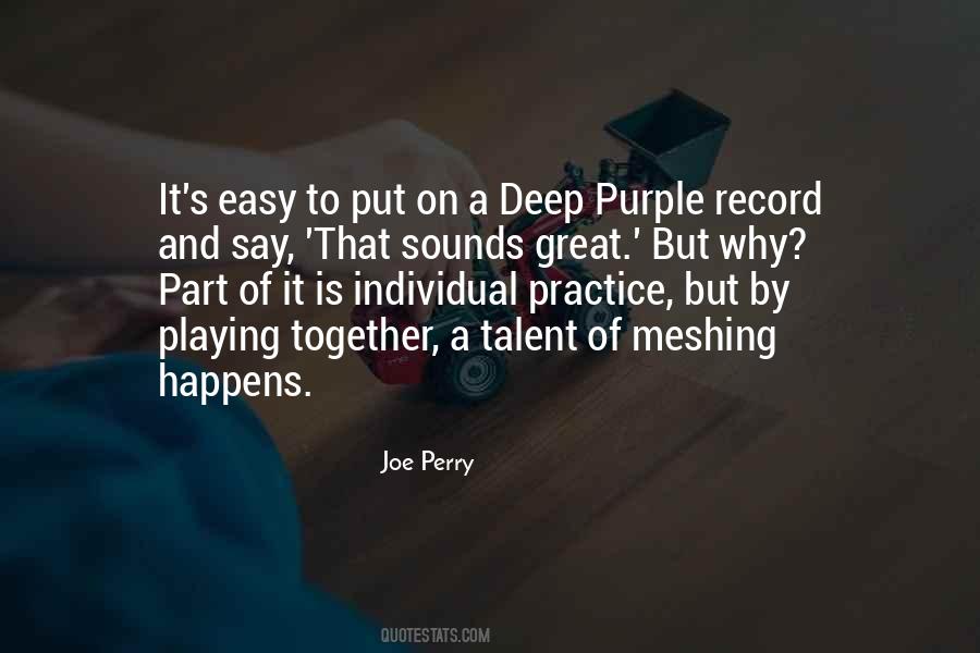 Quotes About Playing Your Part #182042