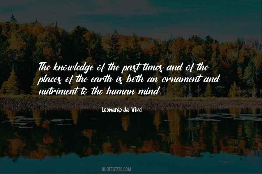 Quotes About Knowledge Of The Past #1003617