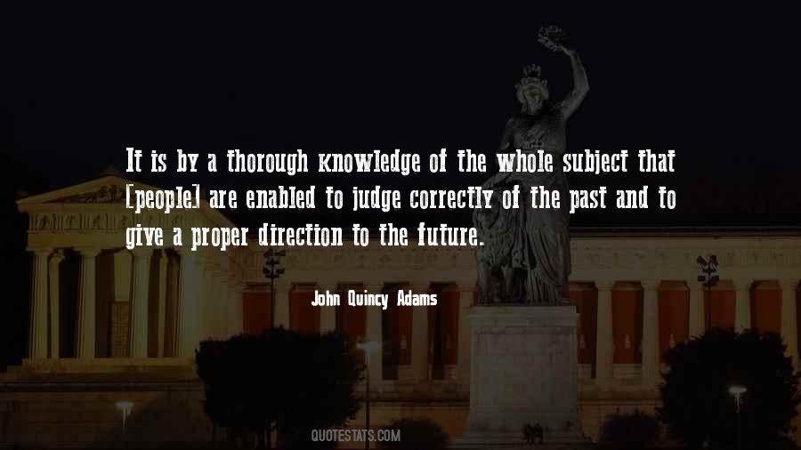Quotes About Knowledge Of The Past #514765