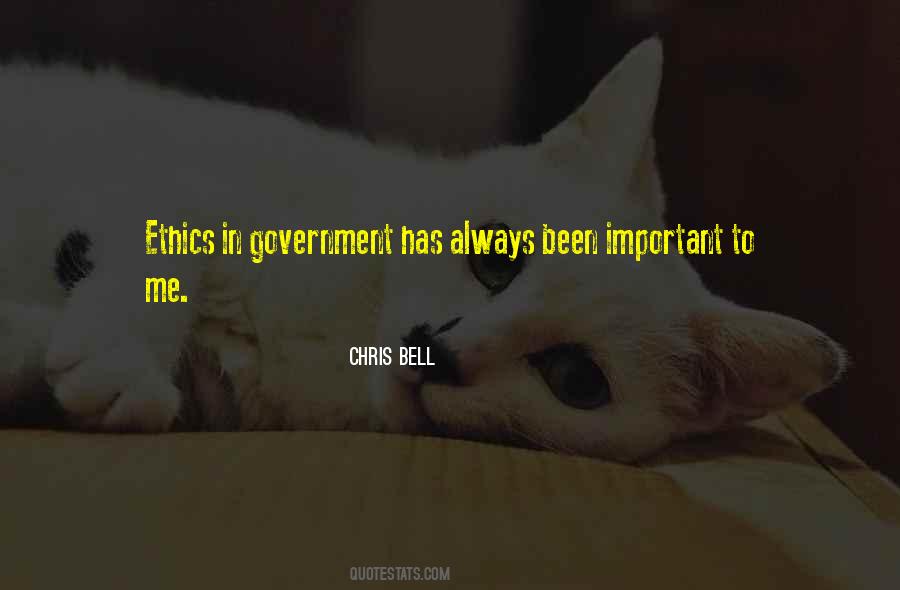 Quotes About Ethics In Government #552277