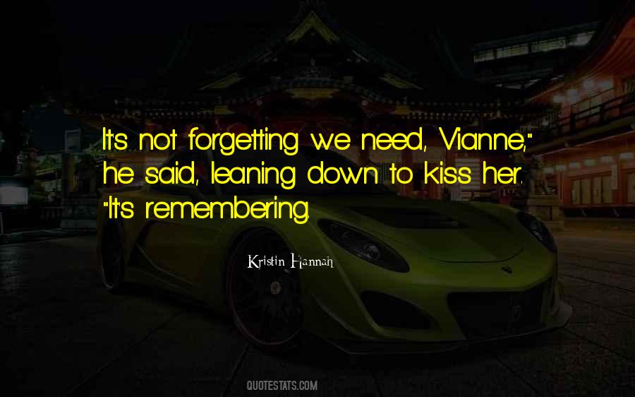 Quotes About Forgetting #1272831