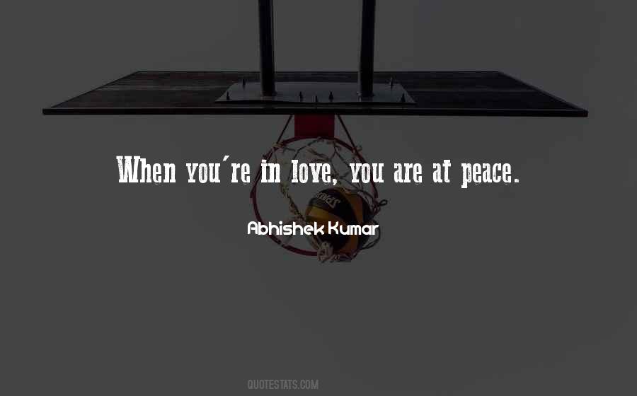 Abhishek Kumar Love Quotes #1659301