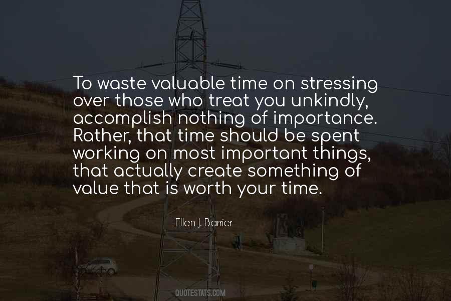 Quotes About Value Of Time #305842