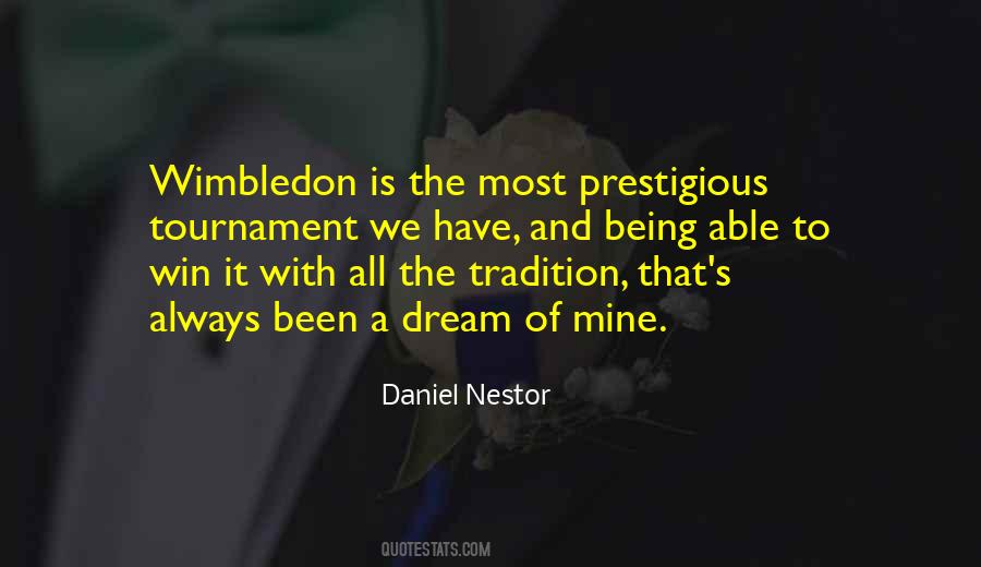 Quotes About Wimbledon #1413003