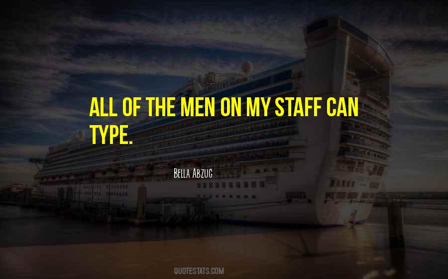 Staff The Quotes #301543