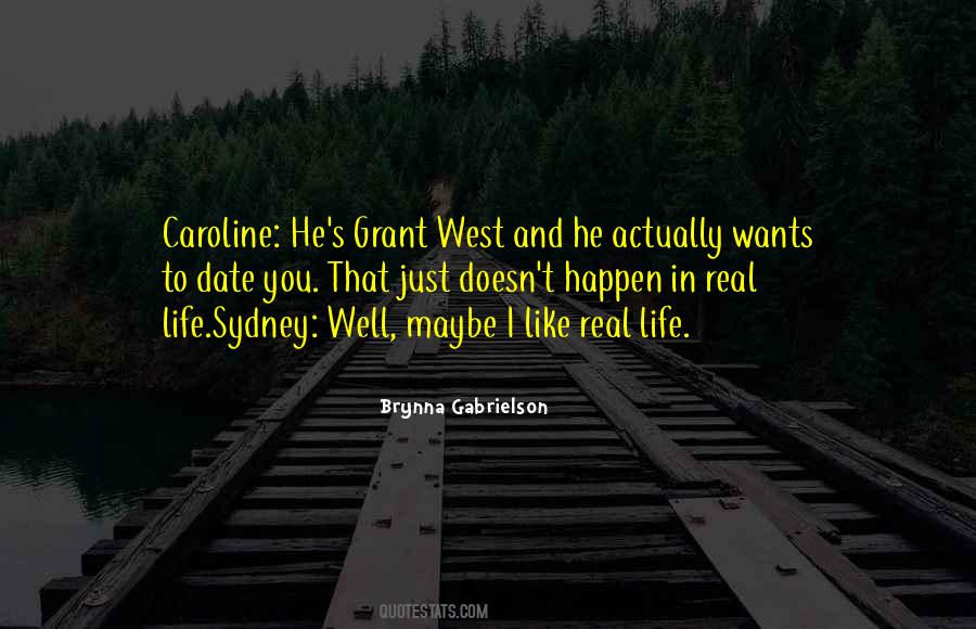 Just Like That He Quotes #105767