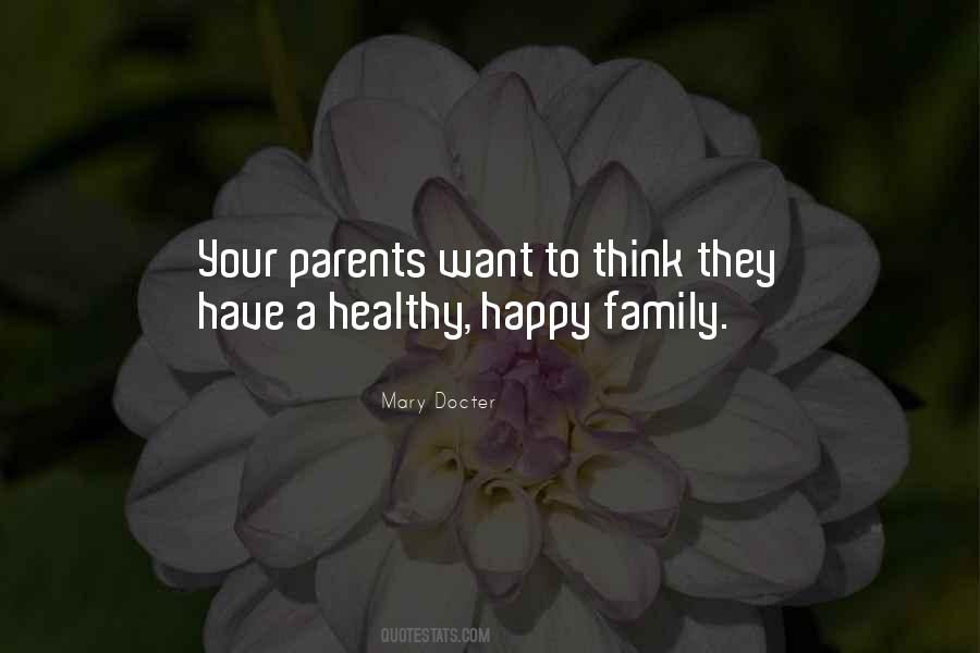 Quotes About Happy Family #1460516