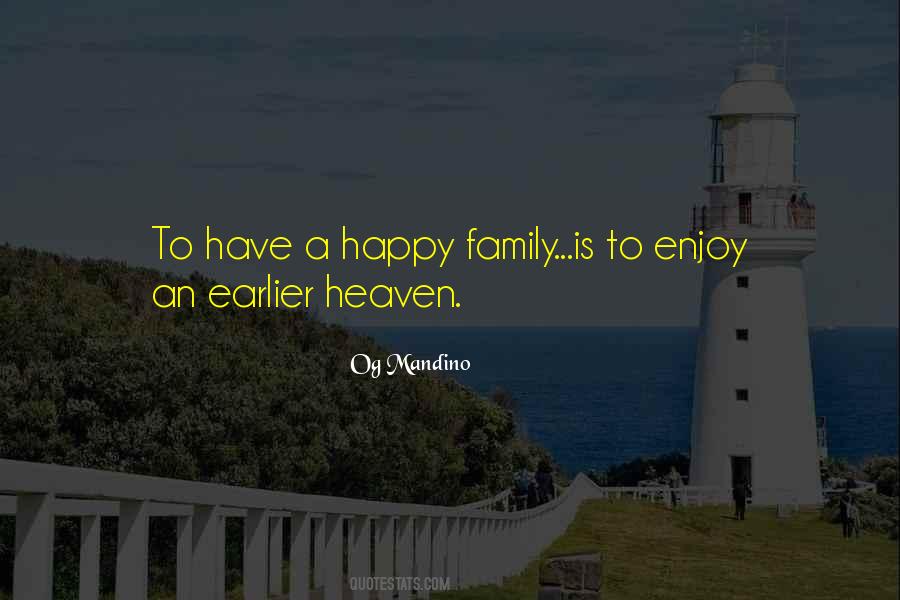 Quotes About Happy Family #1682359