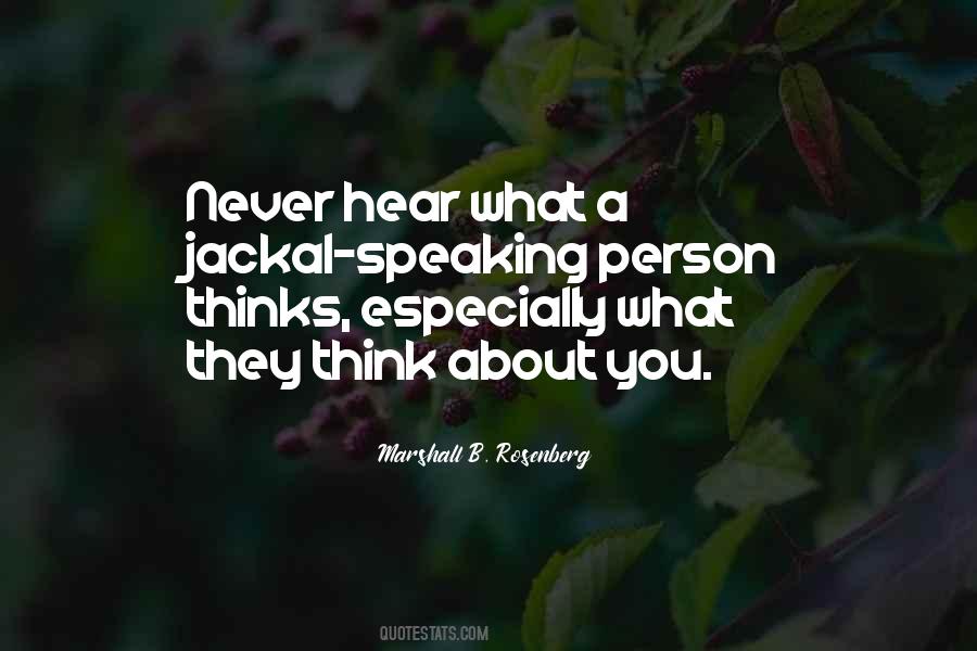 Quotes About Think About You #91156