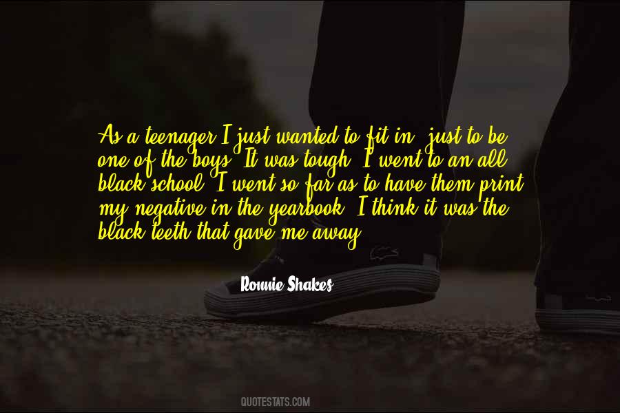 One Of The Boys Quotes #1370023