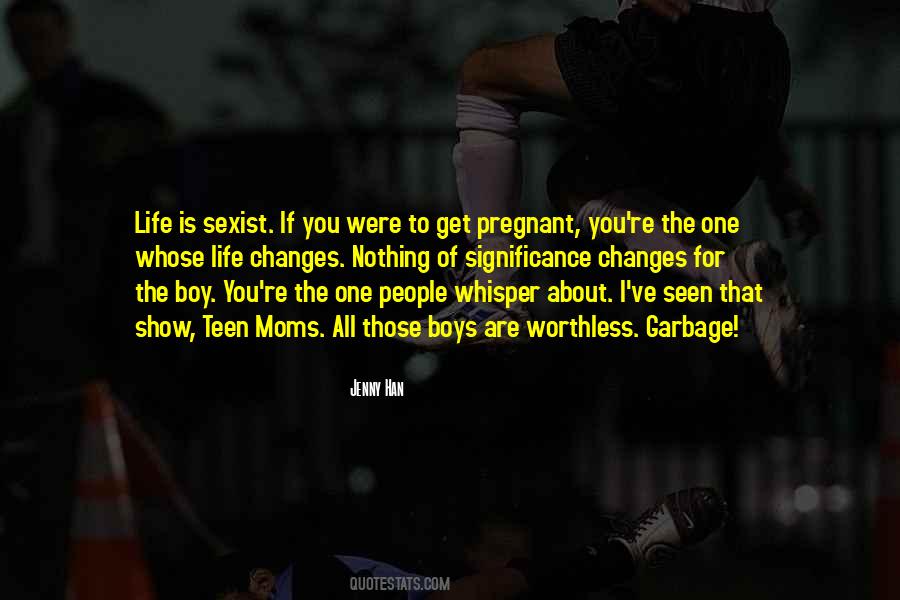One Of The Boys Quotes #92925