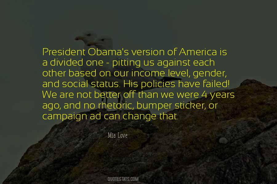 Obama Rhetoric Quotes #724663