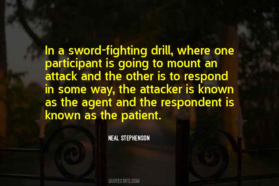 Quotes About Sword Fighting #1697478