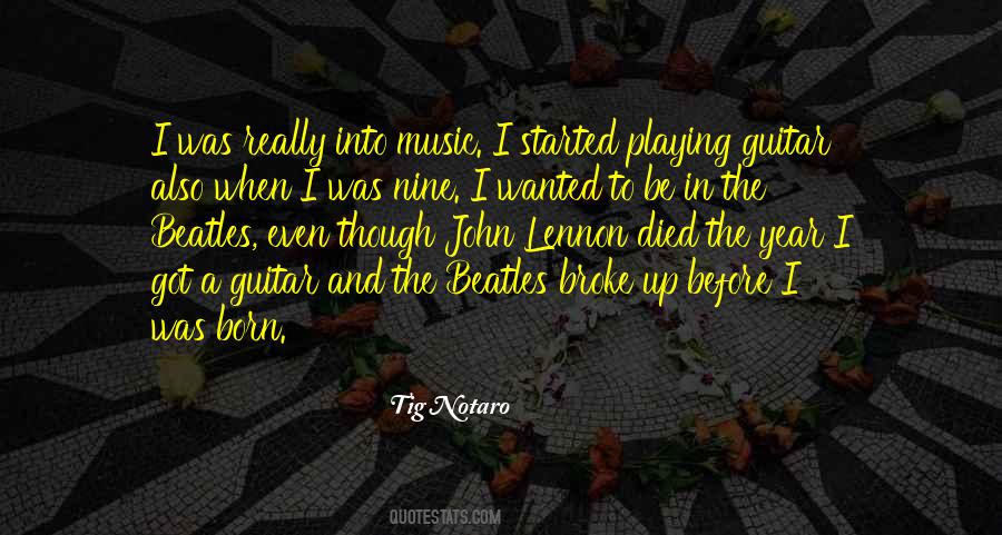 Quotes About Playing The Guitar #303709