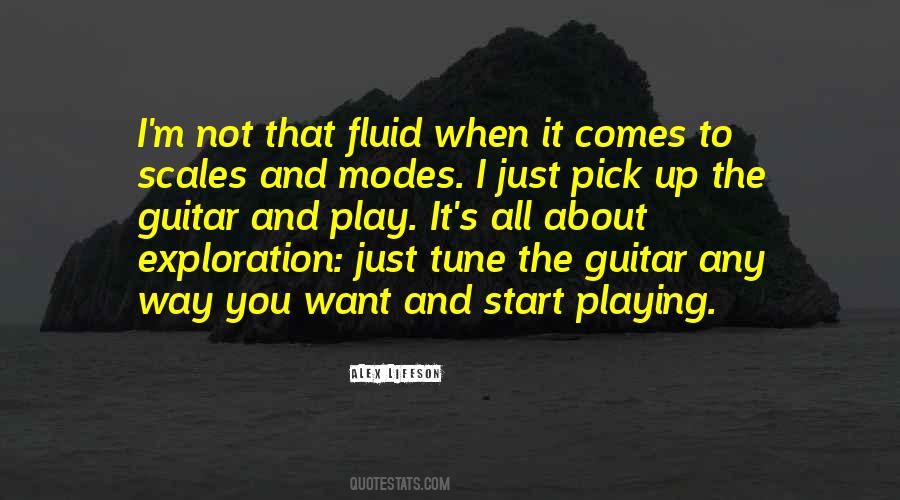 Quotes About Playing The Guitar #413937