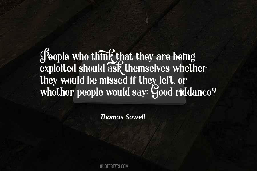 Quotes About Good Riddance #191088