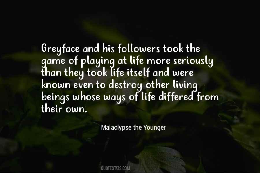 Quotes About Playing The Game Of Life #64464