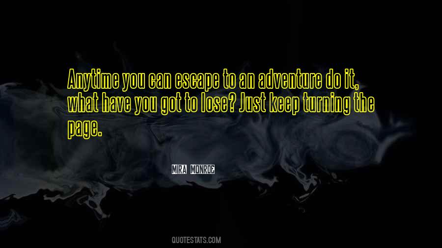 Quotes About Turning Page #1031188