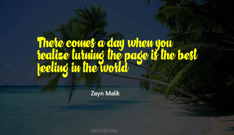 Quotes About Turning Page #1518350