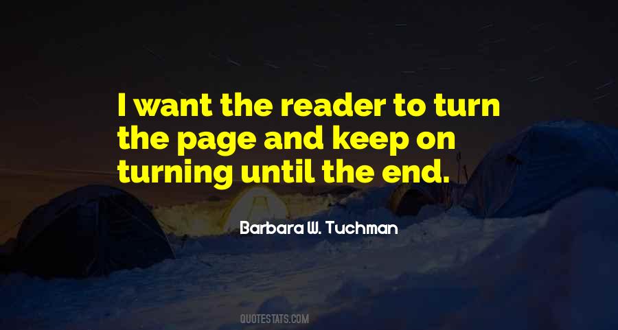 Quotes About Turning Page #1569068